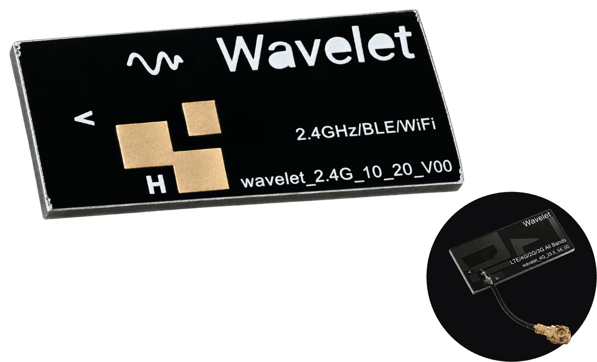 2.4 GHz PCB Antenna — Wavelet_2.4G_10_20_V00